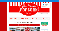 Desktop Screenshot of barharborpopcorn.com